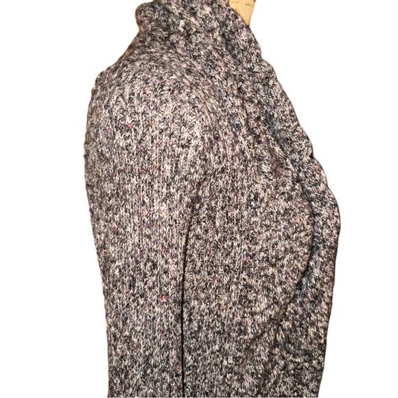 Open Front Heather Soft Knit Sweater - Picture 10 of 15